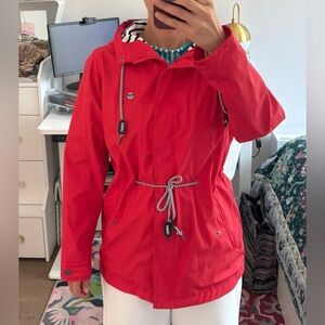 Voile Bleue Red Rain coat - waterproff